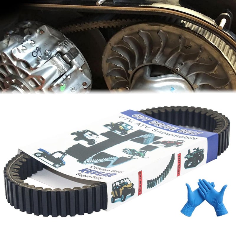 Replace 3211186 YINNCKE Clutch Drive Belt Fits for Polaris RZR XP Turbo S EPS 20182019 Dynamix Fox Limited Edition 20172021 Turbo 4 S XP PRO RS1 Ranger Crew XP 1000 20182021 3211202 50C4289